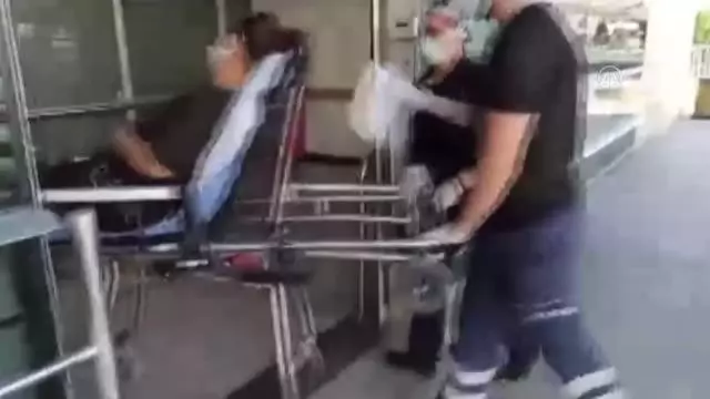 Eşini darbeden koca gözaltına alındı