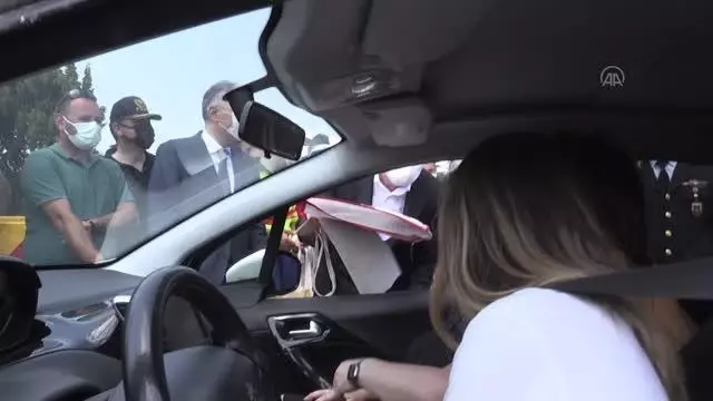ESKİŞEHİR - İçişleri Bakan Yardımcısı İnce, trafik denetimine katıldı