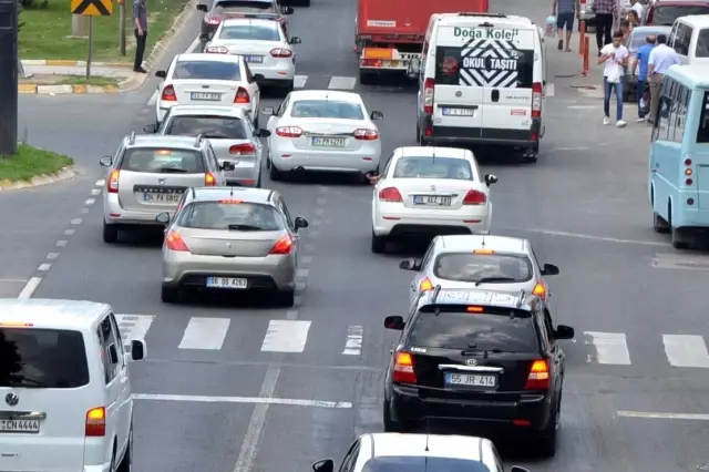 Fatsa'da bayram arifesi yollar kilitlendi