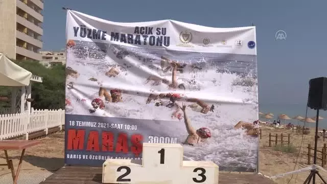 GAZİMAĞUSA - Maraş bölgesinde 'Barış ve Özgürlük Yüzme Maratonu' etkinliği GAZİMAĞUSA - Maraş bölgesinde 'Barış ve Özgürlük Yüzme Maratonu' etkinliği