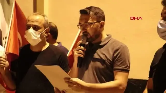 GENÇ MEMUR SEN'DEN İSRAİL PROTESTOSU