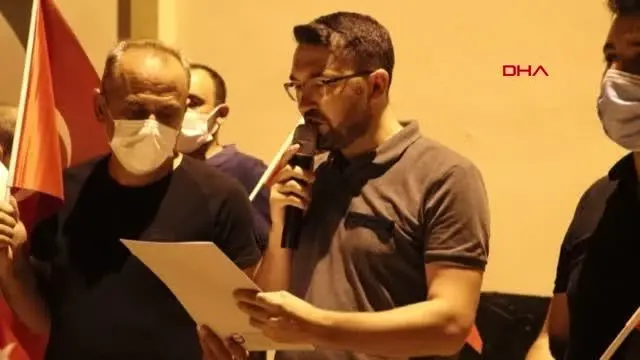 GENÇ MEMUR SEN'DEN İSRAİL PROTESTOSU