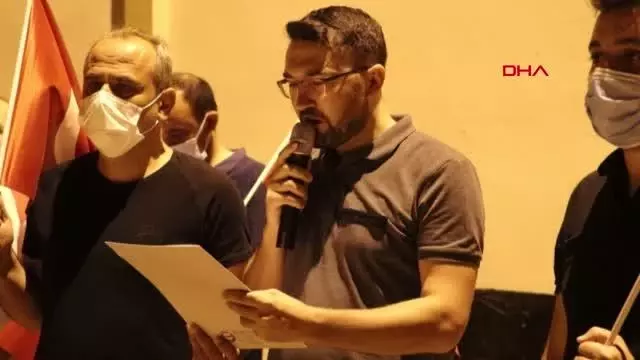 GENÇ MEMUR SEN'DEN İSRAİL PROTESTOSU