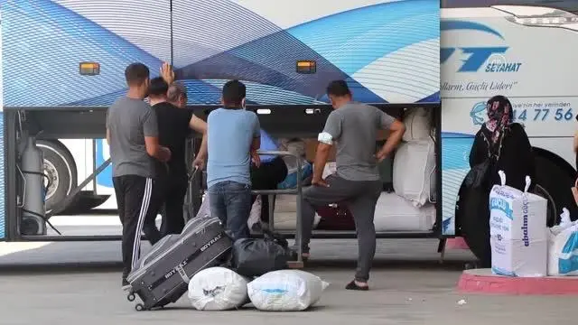 Güneydoğu'daki otogarlarda Kurban Bayramı hareketliliği yaşanıyor