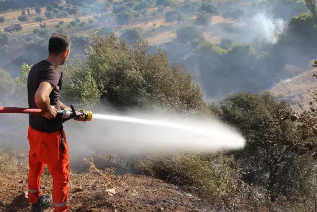 Son dakika haber... Belen'de tarım arazisinde çıkan yangın kontrol altına alındı