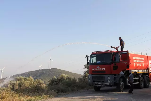 Son dakika haber... Belen'de tarım arazisinde çıkan yangın kontrol altına alındı