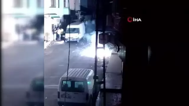Havai fişek değil, elektrik telleri Havai fişek değil, elektrik telleri
