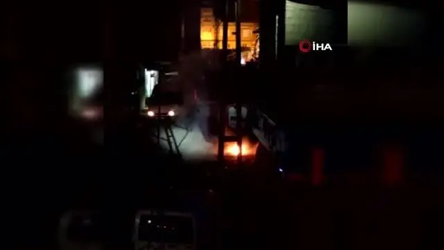 Havai fişek değil, elektrik telleri