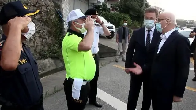 İçişleri Bakan Yardımcısı Erdil, trafik denetimine katıldı İçişleri Bakan Yardımcısı Erdil, trafik denetimine katıldı