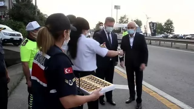 İçişleri Bakan Yardımcısı Erdil, trafik denetimine katıldı