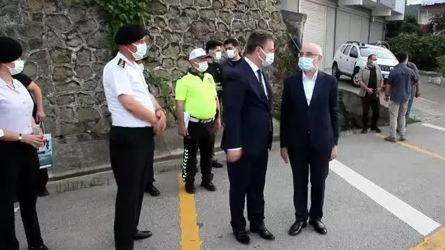 İçişleri Bakan Yardımcısı Erdil, trafik denetimine katıldı