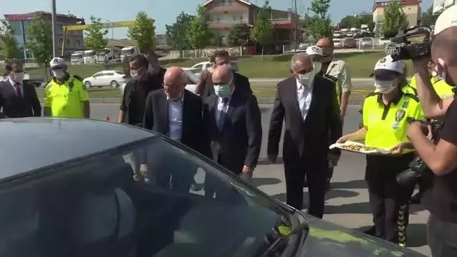 Son dakika... İçişleri Bakan Yardımcısı Erdil, trafik denetimine katıldı