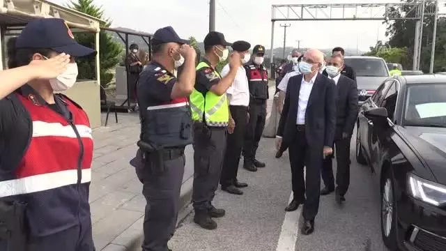 Son dakika: İçişleri Bakan Yardımcısı Erdil, trafik denetimine katıldı