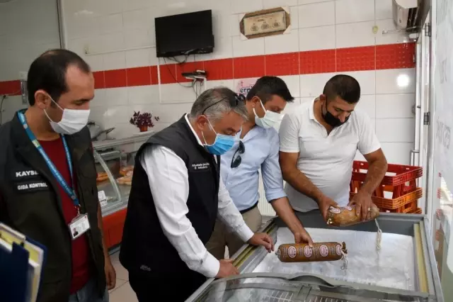 Kayseri'de İl Tarım ve Orman Müdürlüğü ekipleri denetim yaptı