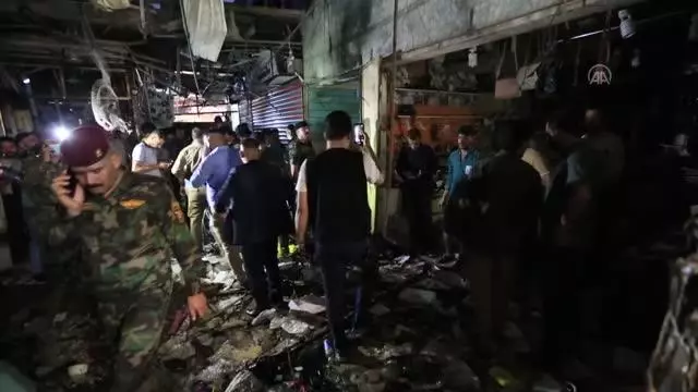 Son dakika haber... Irak'ın başkenti Bağdat'taki halk pazarında patlama: 22 ölü Son dakika haber... Irak'ın başkenti Bağdat'taki halk pazarında patlama: 22 ölü