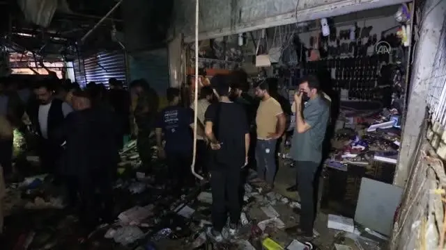 Son dakika haber... Irak'ın başkenti Bağdat'taki halk pazarında patlama: 22 ölü
