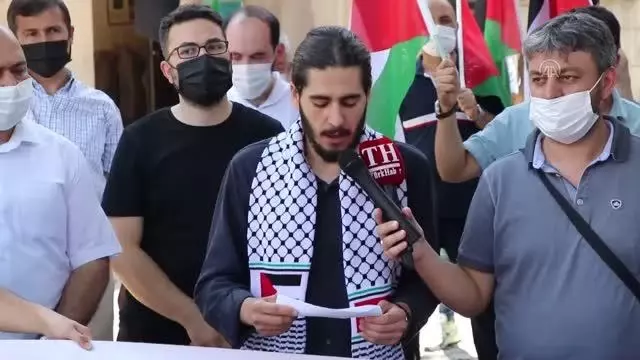 AFYONKARAHİSAR - Mescid-i Aksa'ya yapılan baskına tepki