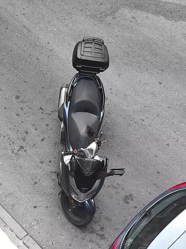 Son dakika haberleri | İstanbul'da korkunç cinayet kamerada: Yaralı halde motorla kaçtı, hastanede öldü