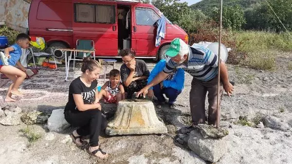 Son Dakika | İZNİK GÖLÜ'NDE TARİHİ ESER BULUNDU