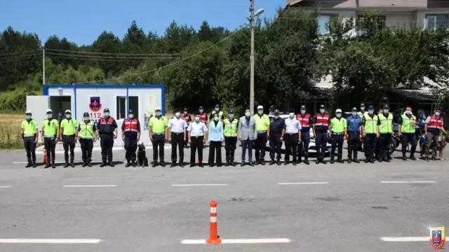 Jandarma Genel Komutanı Çetin, helikopterle trafik denetimi yaptı