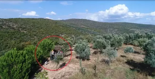 Kaçak avcılar dronla yakalandı