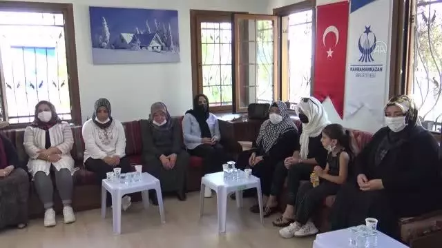 Kahramankazan'da Asri Mezarlık'taki kabirler ve şehitlik ziyaret edildi