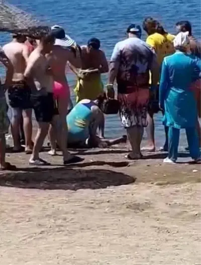 Yaşlı kadın serinlemek için girdiği denizde boğuldu