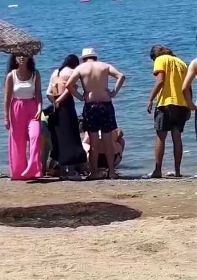 Yaşlı kadın serinlemek için girdiği denizde boğuldu