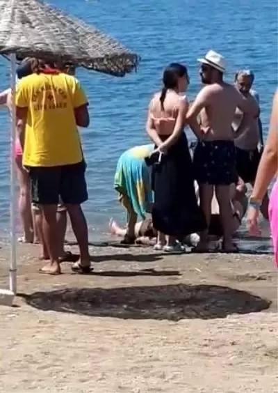 Yaşlı kadın serinlemek için girdiği denizde boğuldu