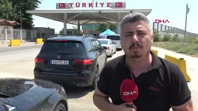Kapıkule'den, 713 bin gurbetçi ülkeye giriş yaptı