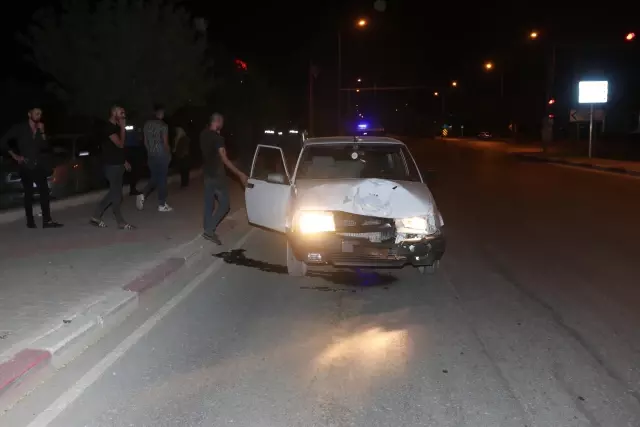 Karaman'da 2 otomobil çarpıştı: 3 yaralı