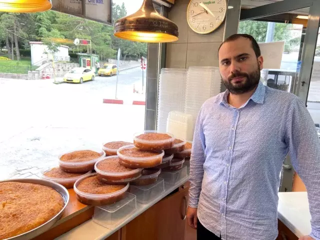 Kaymaklı ekmek kadayıfı bu yıl da revaçta Kaymaklı ekmek kadayıfı bu yıl da revaçta