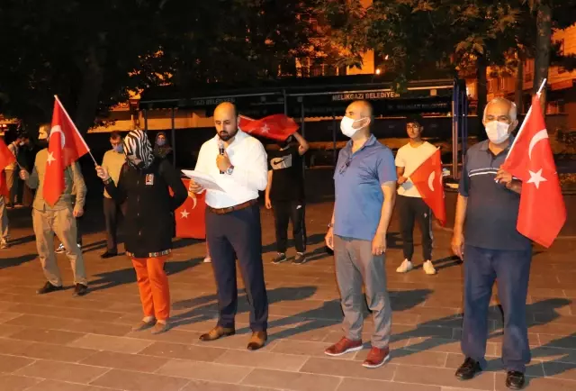 Kayseri'de Mescid-i Aksa'ya yapılan baskına tepki