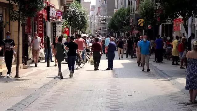 Trakya'da bayram arifesinde alışveriş yoğunluğu
