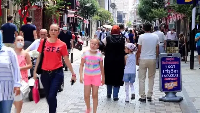 Trakya'da bayram arifesinde alışveriş yoğunluğu
