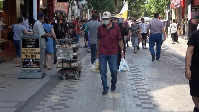 Kırklareli'nde bayram öncesi alışveriş yoğunluğu
