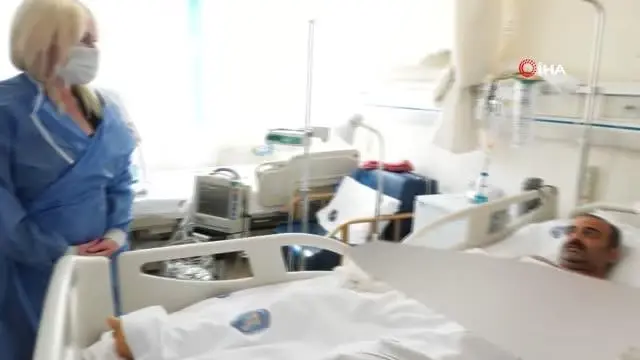 Kol nakli olan hastadan ilk görüntü