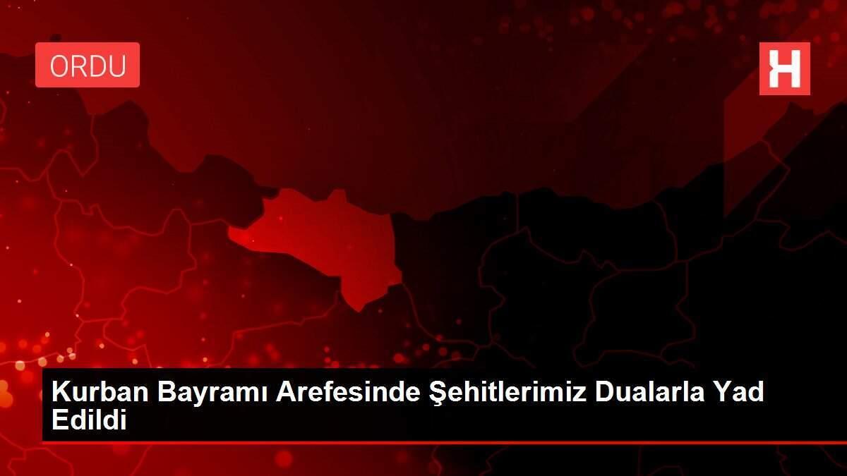 Kurban Bayramı Arefesinde Şehitlerimiz Dualarla Yad Edildi Kurban Bayramı Arefesinde Şehitlerimiz Dualarla Yad Edildi