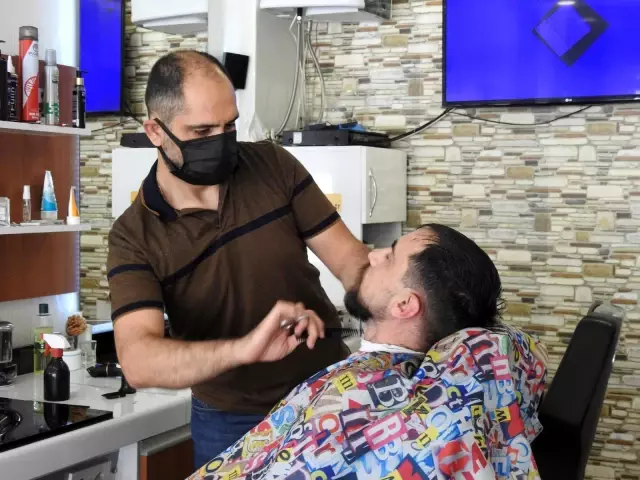 Kurban Bayramı berberlerin yüzünü güldürdü