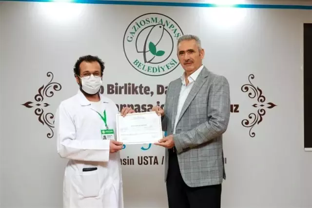 Kurbanda kesim yapacak kasaplar sertifikalarını aldı