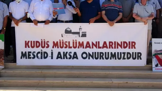 Mardin STK platformundan İsrail'in Kudüs'e yönelik saldırılarına tepki