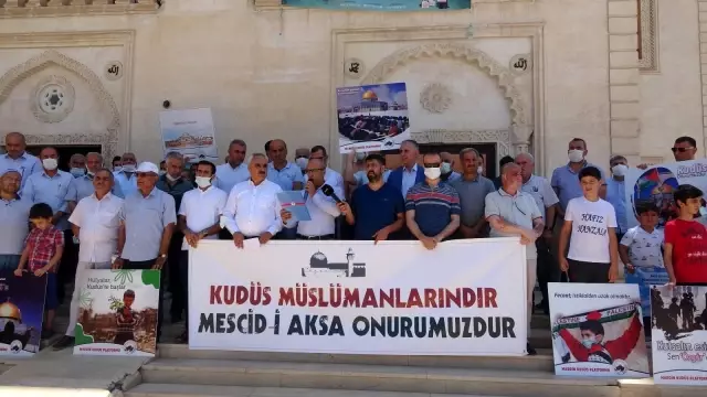 Mardin STK platformundan İsrail'in Kudüs'e yönelik saldırılarına tepki