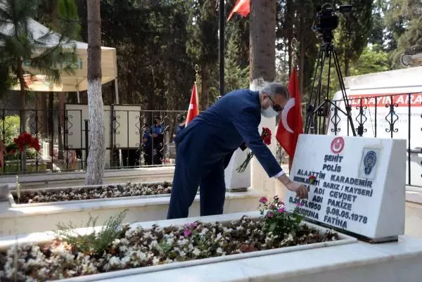 BAYRAM ÖNCESİ ŞEHİTLİĞE HÜZÜNLÜ ZİYARET