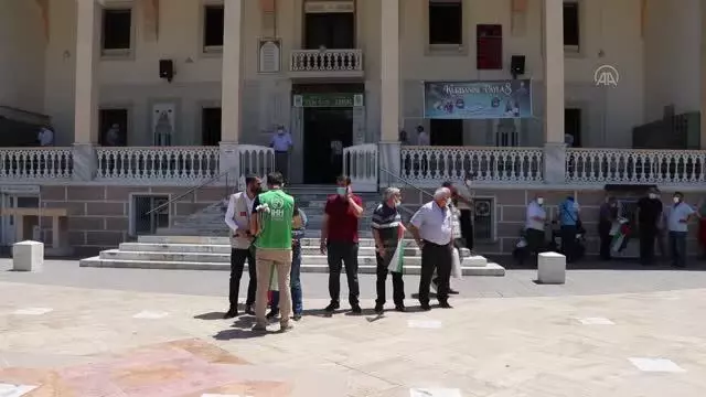 Mescid-i Aksa'ya yapılan baskın planlarına tepki Mescid-i Aksa'ya yapılan baskın planlarına tepki