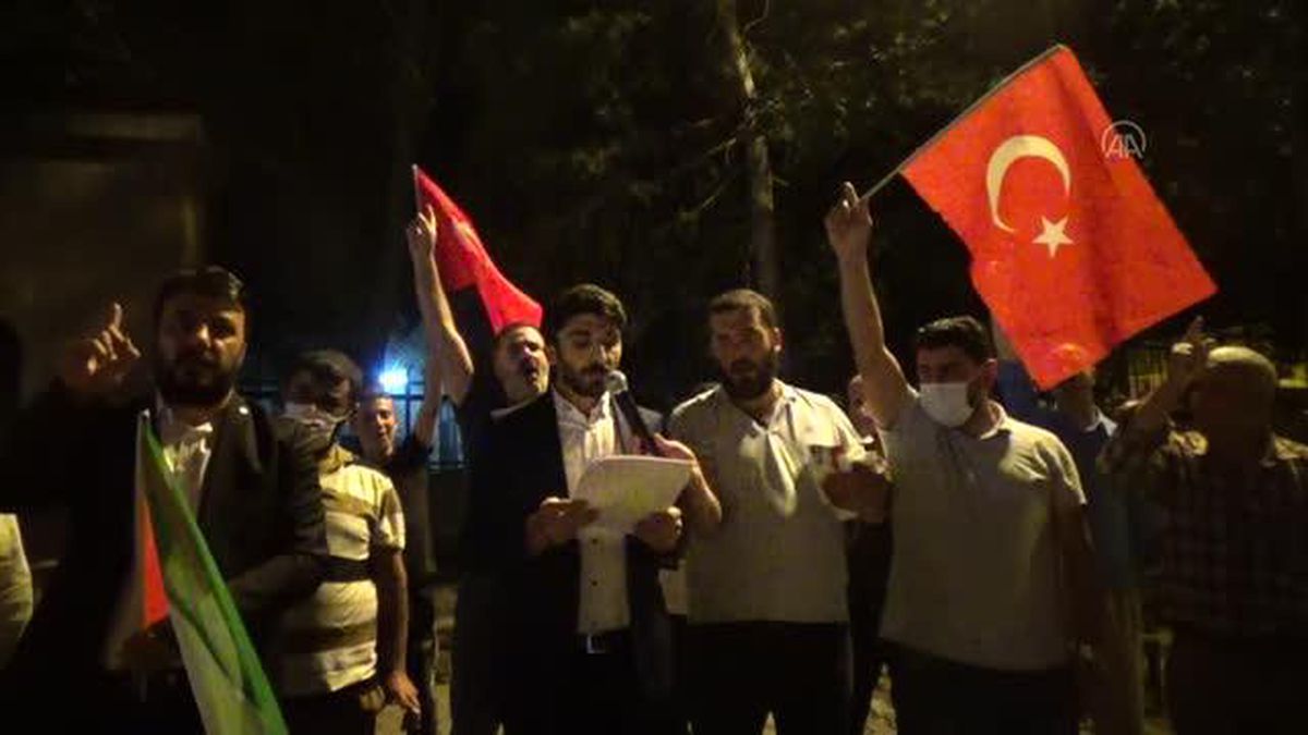 Kastamonu, Tokat ve Amasya'da Mescid-i Aksa'ya yapılan baskına tepki gösterildi