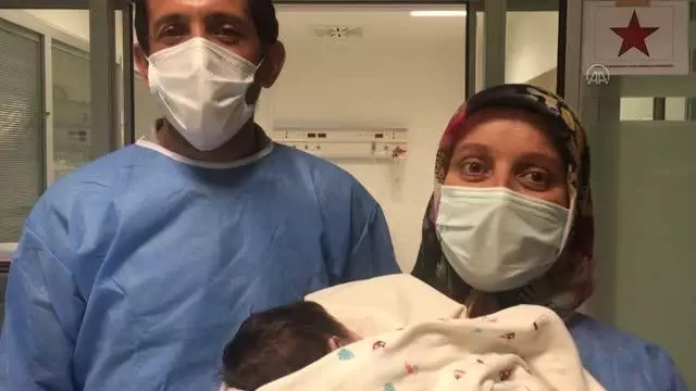 Mide kanaması geçiren bebek, tedavisinin ardından sağlığına kavuştu