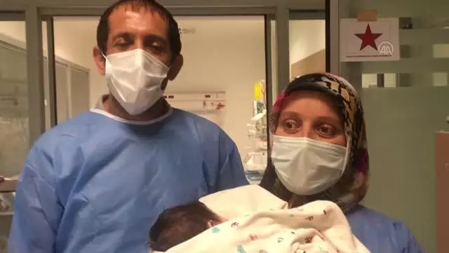 Mide kanaması geçiren bebek, tedavisinin ardından sağlığına kavuştu