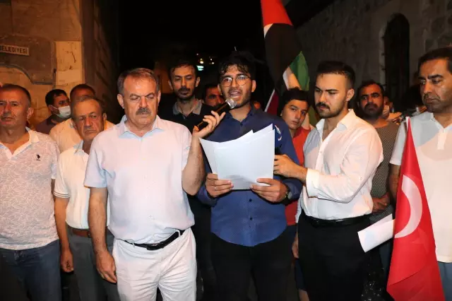 HATAY/OSMANİYE - Fanatik Yahudilerin Mescid'i Aksa'ya saldırıları protesto edildi