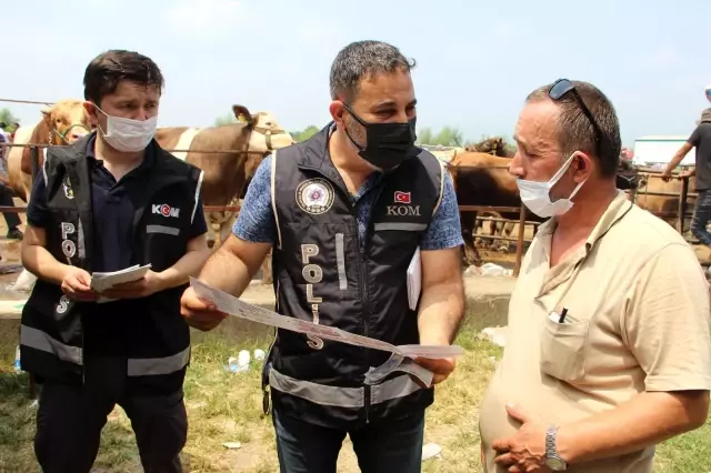 Polisten hayvan satıcılarına sahte para uyarısı