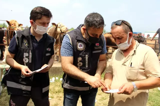 Polisten hayvan satıcılarına sahte para uyarısı